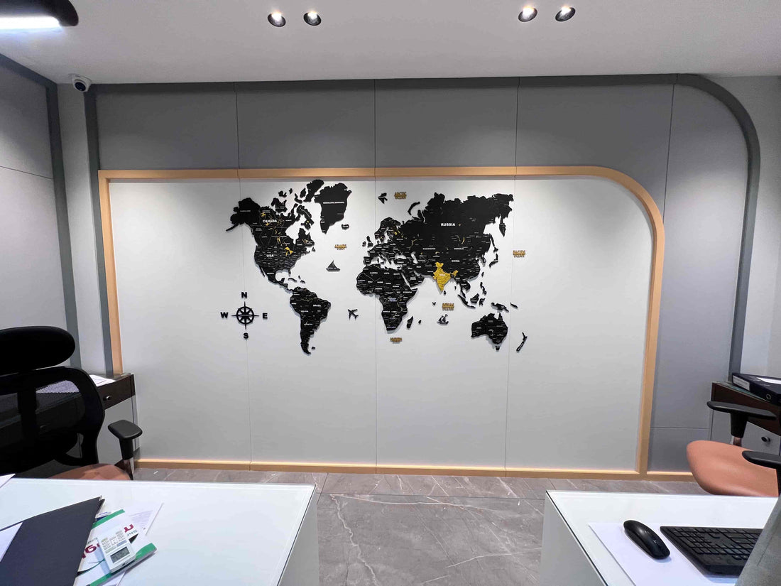 Wooden World Maps in Classrooms: Making Geography Fun Again for Kids