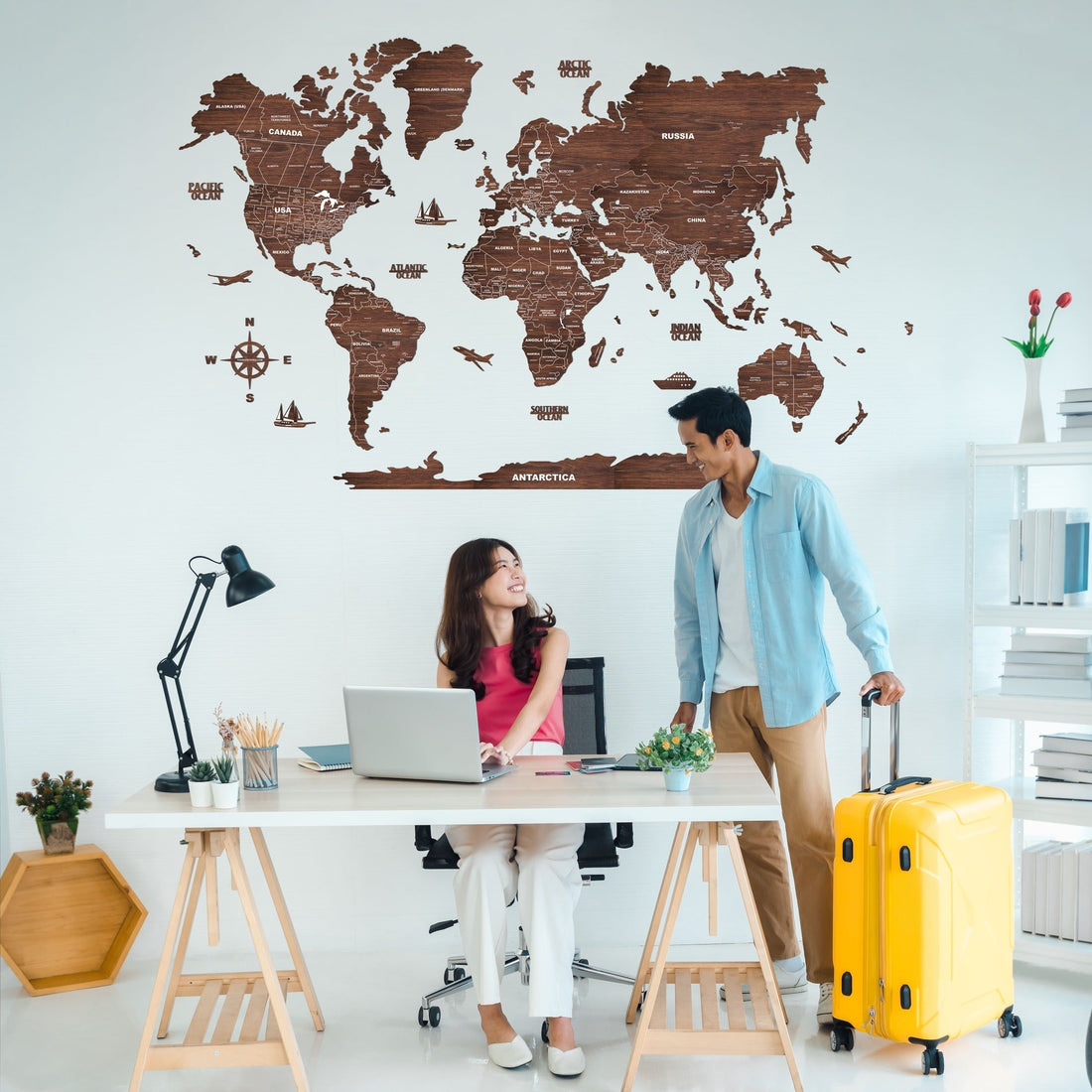 Top 10 Places People Want to Pin First on Their Wooden World Map