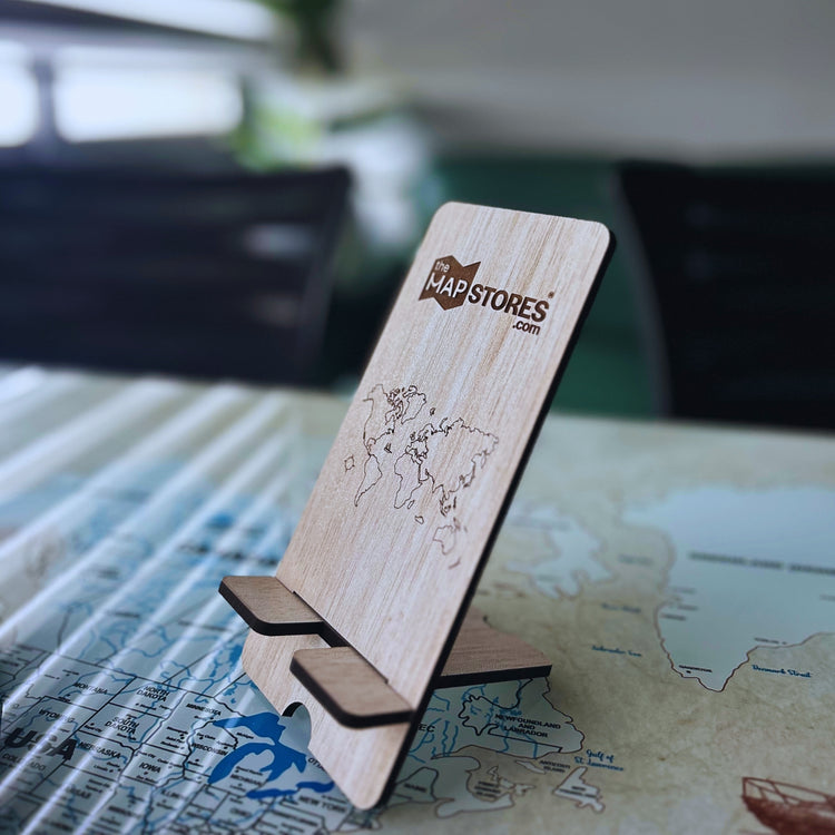 Wooden Mobile Stand – Elegant, Minimal, and Practical