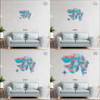 3D Blossom Wooden Gujarat Map