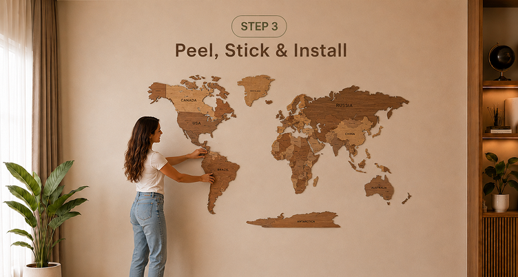 Peel, Stick & Install
