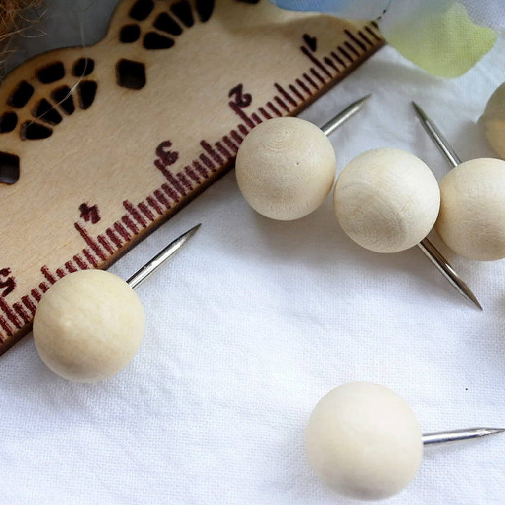 Wooden Pushpins for wooden world map | Mark Your Destination on Map