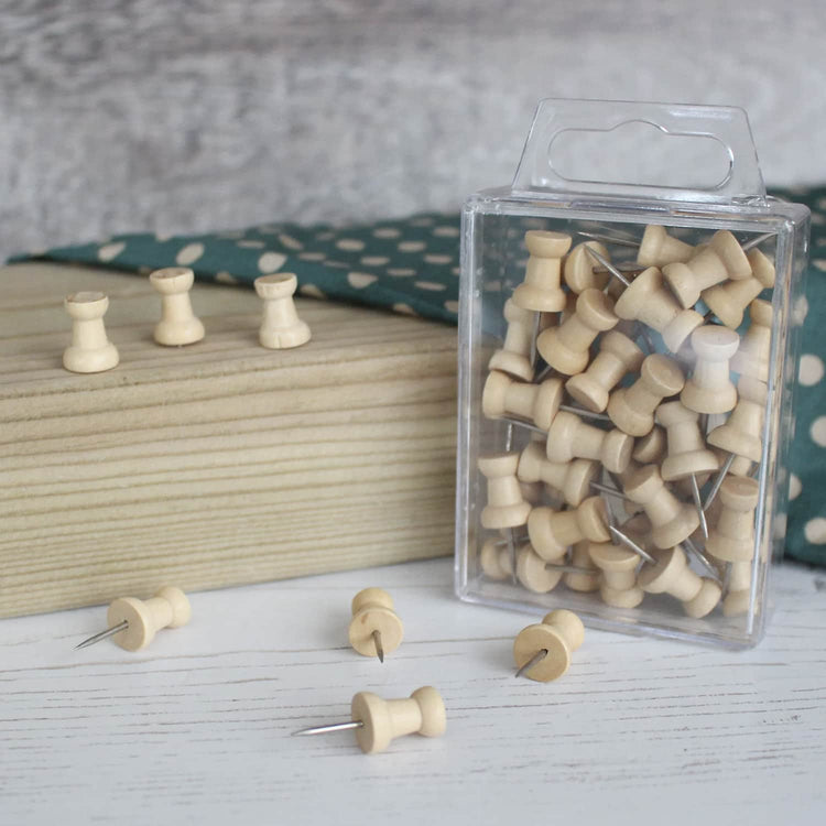 Wooden Pushpins for wooden world map | Mark Your Destination on Map